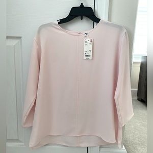 UNIQLO Drape Blouse